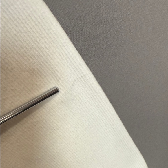 Riley & Rae White Ribbed Cardigan Top XL Button Front Cropped - Picture 10 of 10